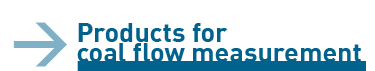 Products for coal flow measurement